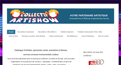 Desktop Screenshot of collectifartishow.com